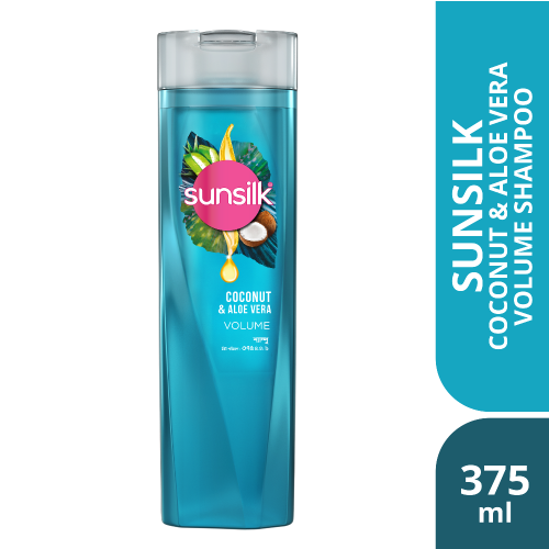 Sunsilk Coconut & Aloe Vera Volume Shampoo 375ml