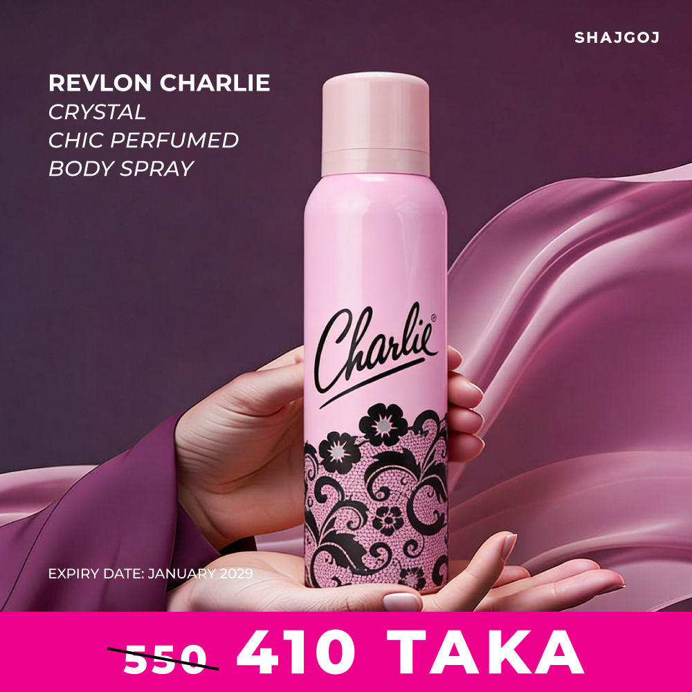 Revlon Charlie Crystal Chic Perfumed Body Spray 150ml